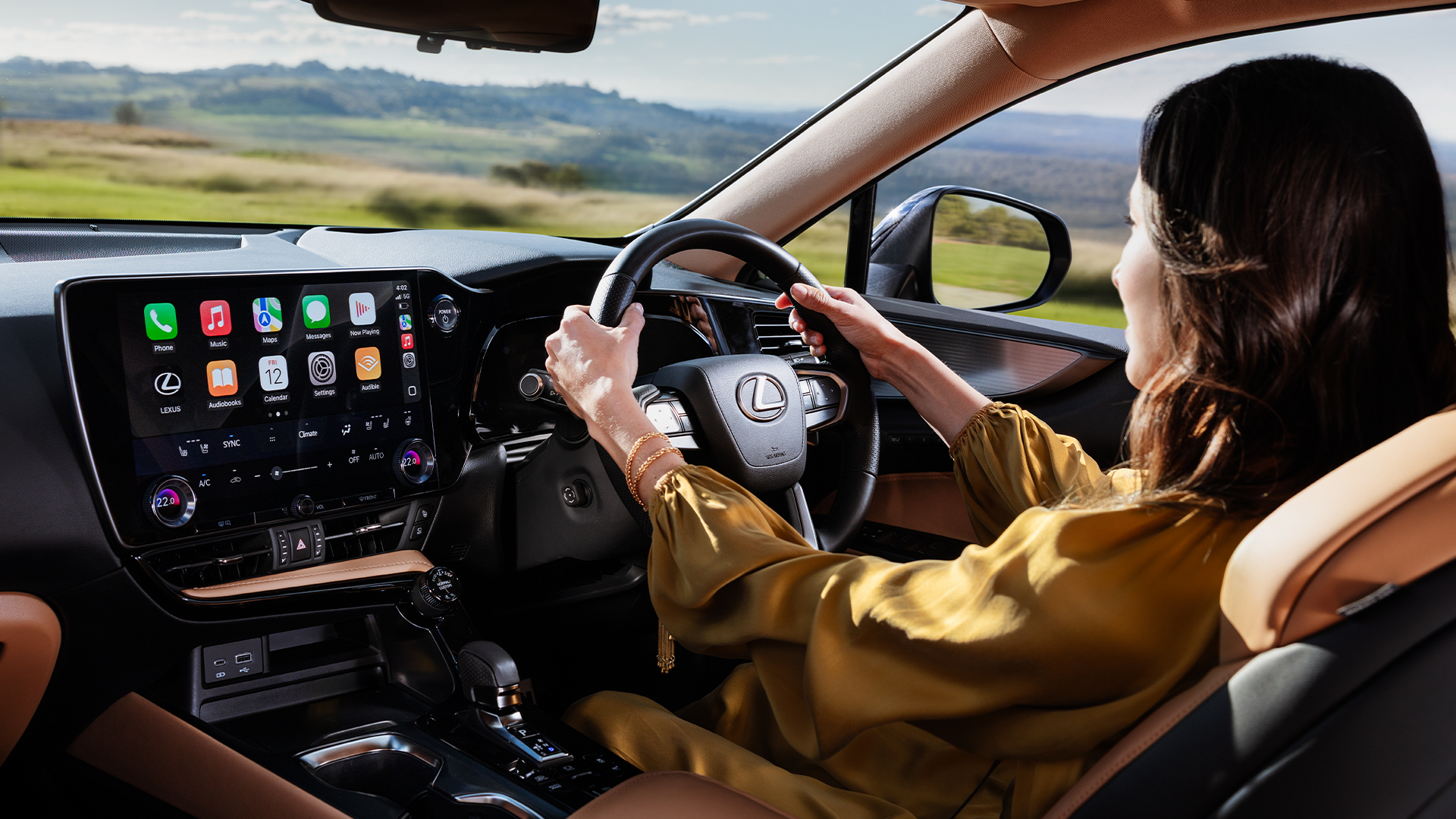 NX 450h+ interior