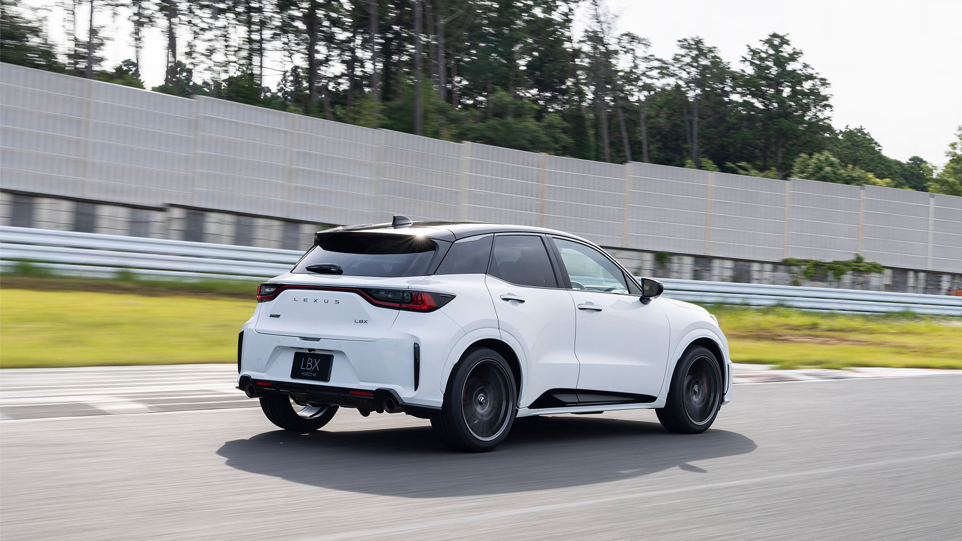 Lexus LBX Morizo RR. Pre-production model shown.