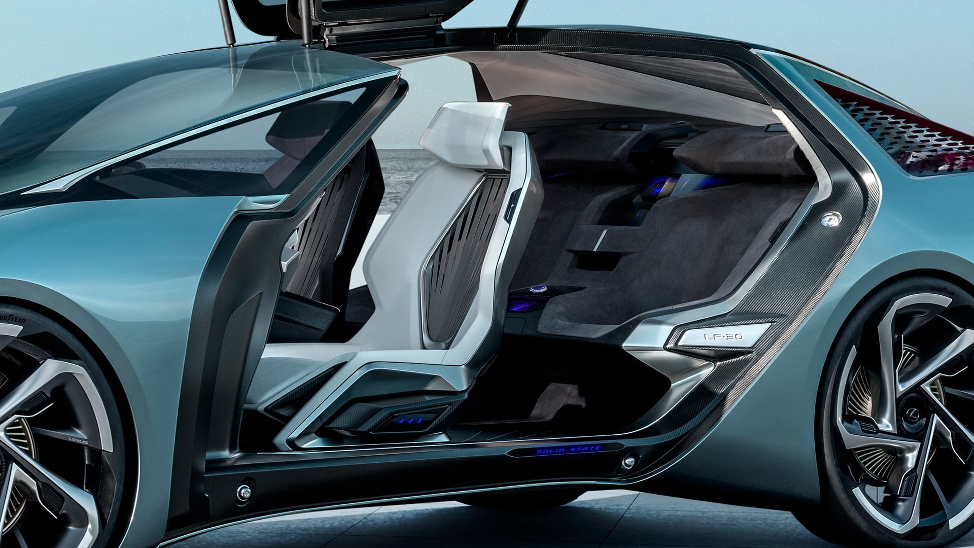 Concept vehicle shown. Not available for purchase.
