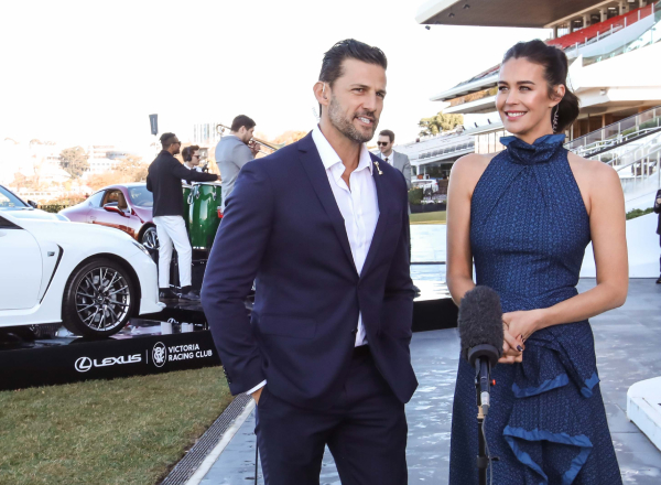 Megan Gale with Tim Robard