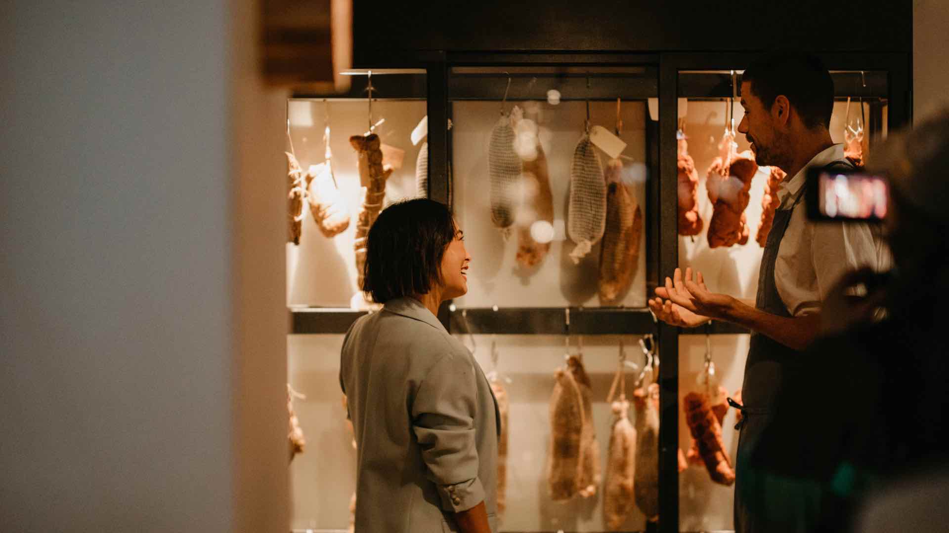 Melissa Leong and Brendan Katich at Nomad