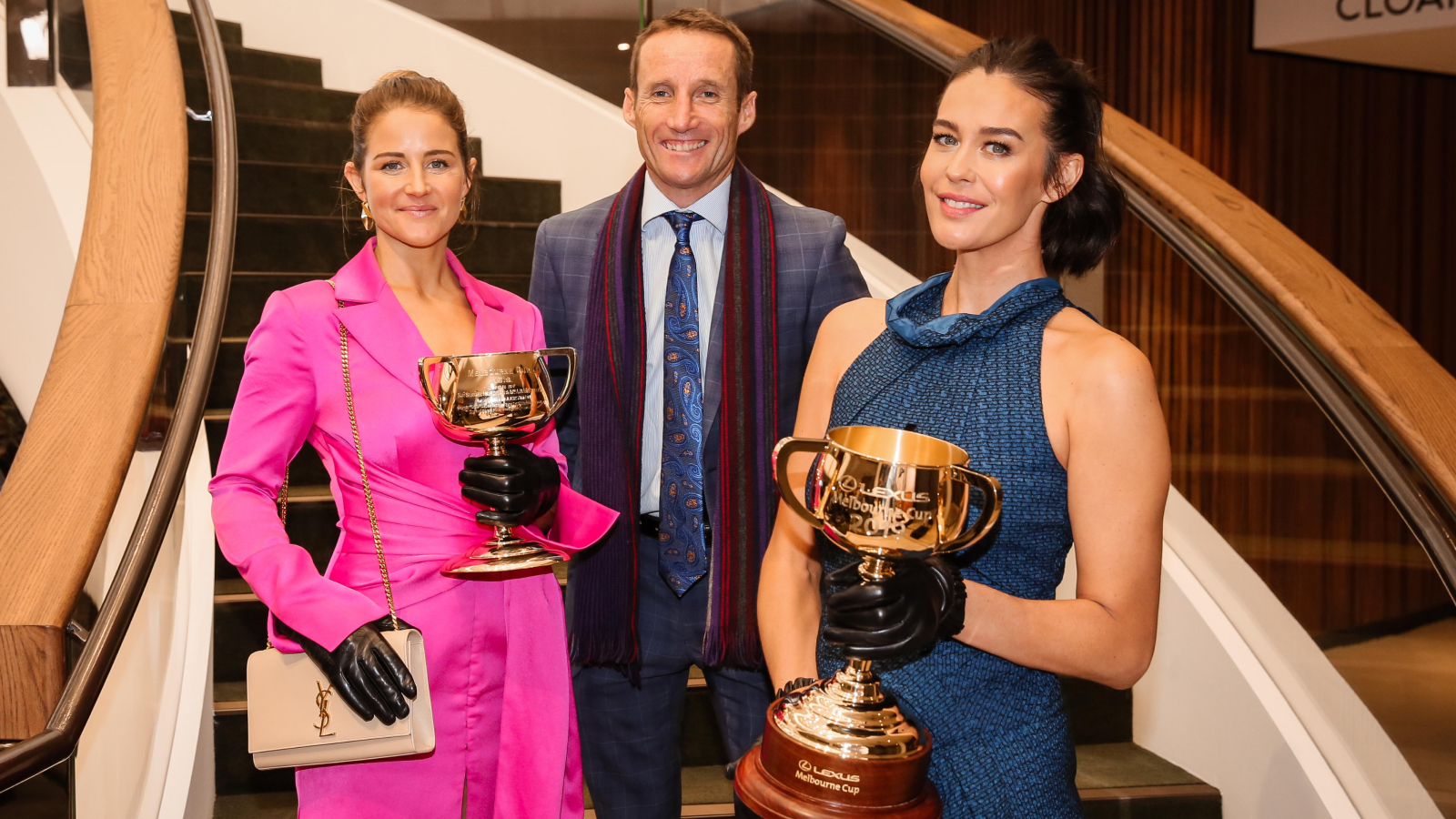 Lexus Melbourne Cup Tour, Megan Gale, Michelle Payne, Damien Oliver, Victoria Racing Club