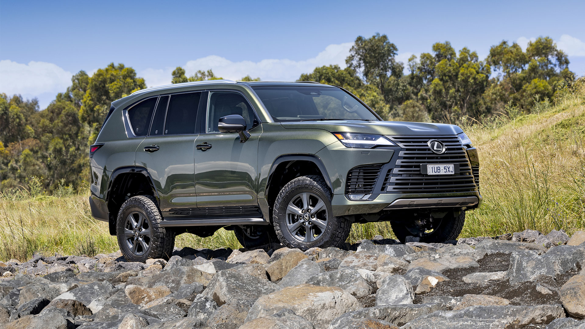 The Lexus LX flagship SUV range grows in 2025 to include the off-road focused Overtrail.