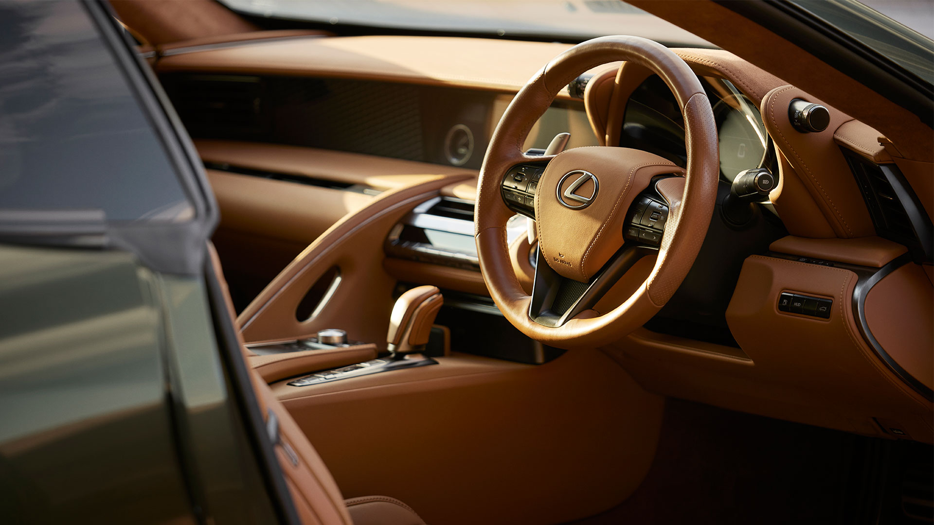 Lexus LC interior 